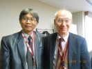 Berpose bersama Prof. Dr. Ginn Takanori Kitaoka (Kansai University of International Studies/KUIS (humas uniku)