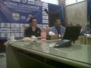 Wali Kota Bandung Ridwan Kamil dan Manajer Persib Bandung Umuh Muchtar menyebut laga Persib vs Malaysia Selection untuk memberikan hiburan masyarakat sebagai hadiah HUT Kota Bandung ke-204. (JABARTODAY/AVILA DWIPUTRA)