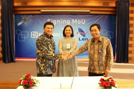 PT LEN dan PT BRI bersekpakat menjalin kerjasama berupa  Smart Kiosk Self Service Banking jabartoday.com/ISTIMEWA
