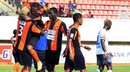 Pemain Perseru Serui ingin mengulangi kemenangan atas Persib Bandung. (istimewa)