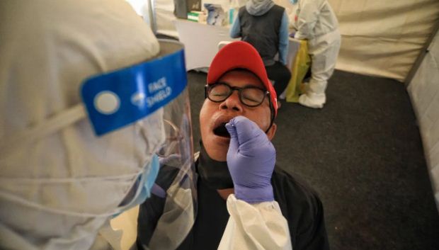 tes usap corona kota bandung